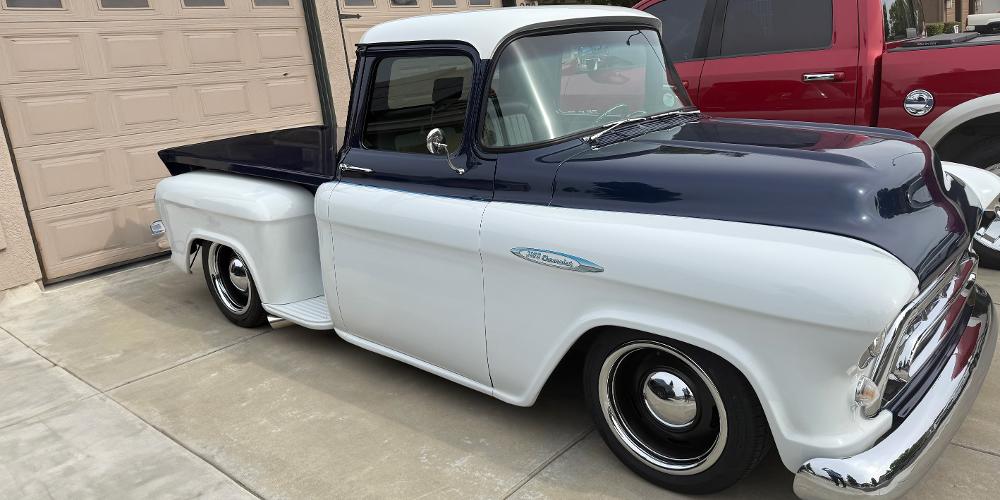 Chevrolet 3100 with U.S. Wheel Rallye (Series 54)
